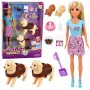 LEAN TOYS Anlily Big Dogs lelle mājdzīvnieku kopšanas piederumu komplekts