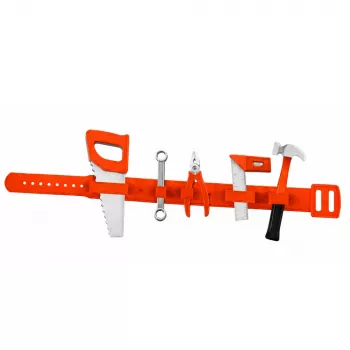 LEAN TOYS DIY instrumentu mugursoma ar jostu un bezvadu skrūvgriezi