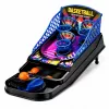 LEAN TOYS Mini galda basketbola arkādes spēle ar 3 groziem un palaidēju