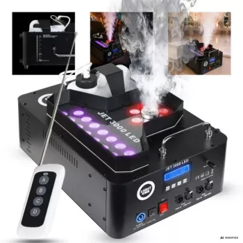LIGHT4ME JET 3000 LED Vertikālā dūmu mašīna 3000W DMX RGB
