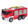 LEAN TOYS Ugunsdzēsēju mašīna ar ūdens smidzinātāju, gaismām un skaņām – berzes piedziņas avārijas transportlīdzeklis