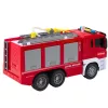 LEAN TOYS Ugunsdzēsēju mašīna ar ūdens smidzinātāju, gaismām un skaņām – berzes piedziņas avārijas transportlīdzeklis