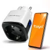 QOLTEC viedā WiFi kontaktligzda 16A ar enerģijas uzraudzību un taimeri