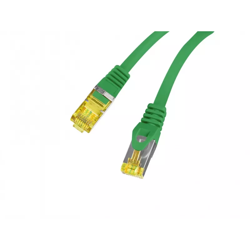 Lanberg PCF6A-10CU-2000-G Cat.6A S/FTP LSZH vara savienojuma kabelis 20m zaļš, Fluke testēts