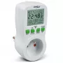 GreenBlue GB107 Digitālais programmējamais taimeru slēdzis 16 programmas 230V 16A Schuko