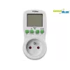 GreenBlue GB107 Digitālais programmējamais taimeru slēdzis 16 programmas 230V 16A Schuko