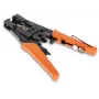 DELTA HT-5082R sprūdrata gofrēšanas knaibles izolētiem un neizolētiem spailēm 0.5-6 mm²