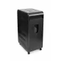 WALLNER MR 4020 C2 Šķērsgriezuma papīra smalcinātājs, P-4, 10 lapas, 20 L, melns