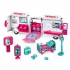 LEAN TOYS Salokāma ātrā palīdzība lellēm Slimnīcas mini leļļu aksesuāri 11 gab.