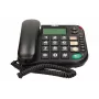 MAXCOM KXT 480 BB vadu telefons ar LCD displeju, melns
