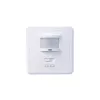 MACLEAN MCE18 PIR kustības sensors ar skaņas noteikšanu, sienas stiprinājums, 160°, 1200W, balts