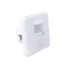MACLEAN MCE18 PIR kustības sensors ar skaņas noteikšanu, sienas stiprinājums, 160°, 1200W, balts