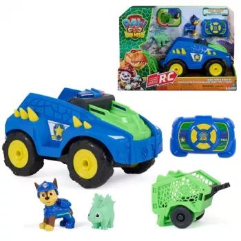 Paw Patrol: The Dino Movie - Chase RC Dino Rescue Vehicle by Spin Master