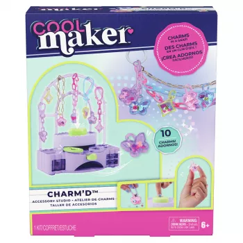 Spin Master Cool Maker Charm'd Charm Studio DIY rotaslietu veidošanas komplekts