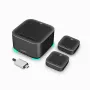 ROCWARE konferences komplekts lielām sanāksmju telpām A10W 4K UHD USB 3.1 konferences kamera ar diviem stereo mikrofoniem, 120° redzes lauks, 4x digitālā tālummaiņa, USB-C, Plug-and-Play, saderīga ar Windows, macOS, Chrome OS