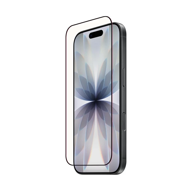 CRONG rūdīta stikla OptiRed ekrāna aizsargs Apple iPhone 17 - 9H cietība, 0,33 mm, īpaši dzidrs, oleofobs, bez burbuļiem, 1 iepakojums