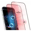 CRONG rūdīta stikla OptiRed ekrāna aizsargs Apple iPhone 17 - 9H cietība, 0,33 mm, īpaši dzidrs, oleofobs, bez burbuļiem, 1 iepakojums
