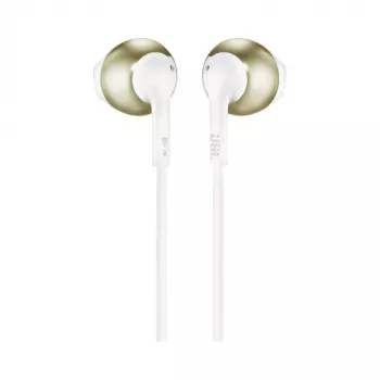 JBL T205 Champagne Gold austiņas ar mikrofonu