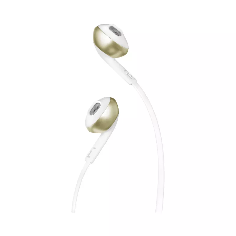 JBL T205 Champagne Gold austiņas ar mikrofonu