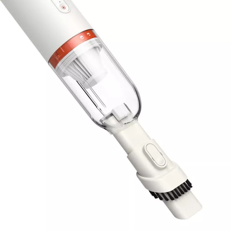 Baseus automašīnas putekļsūcējs 6000PA 80W balts