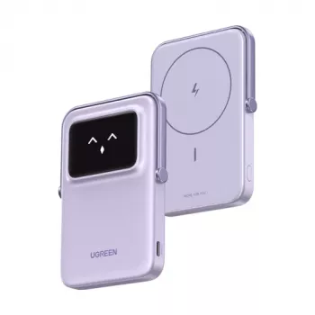 UGREEN Uno PB571 5000 mAh USB-C ārējais akumulators violets
