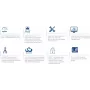 Grandstream GWN7721P Layer 2 Lite pārvaldīts 2.5 Gigabitu PoE+ slēdzis, 5 porti (4x 2.5G PoE+, 1x 2.5G), 60W budžets, bez ventilatora, mākoņa/tīmekļa pārvaldība