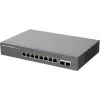 Grandstream GWN7721P Layer 2 Lite pārvaldīts 2.5 Gigabitu PoE+ slēdzis, 5 porti (4x 2.5G PoE+, 1x 2.5G), 60W budžets, bez ventilatora, mākoņa/tīmekļa pārvaldība
