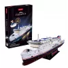 CubicFun 3D Puzle - MS Prom Varsovia Kuģa Modelis, 150 Gabali, 44 cm Samontēts Garums, Vidēja Grūtība, Vecumam 8+