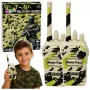LEAN TOYS Military Walkie Talkies USB Range 200M Khaki 2 pcs.