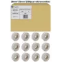 G&G 19803 Baltas pašlīmējošas A4 etiķetes 105x148mm 4/lapā 100 lapas (400 etiķetes)