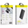AWEI Power Bank 10000mAh P5K Pro 2xUSB - Melns