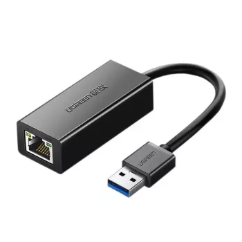 UGREEN USB 3.0 uz Gigabit Ethernet tīkla adapteris CR111 Melns