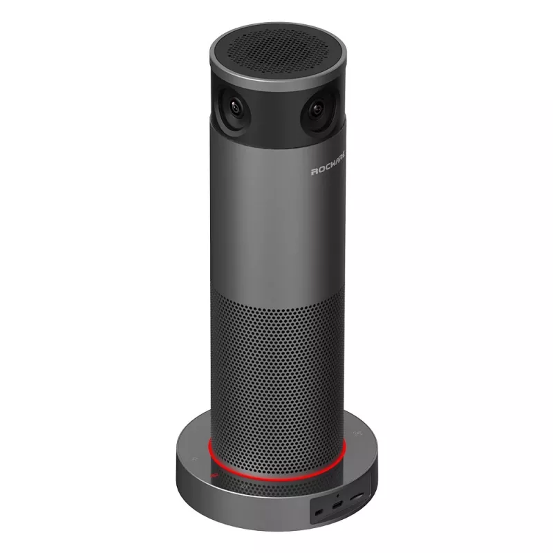 ROCWARE RC360 360° panorāmas Wi-Fi IP kamera, 1080P Full HD, divvirzienu audio, nakts redzamība, iekštelpām