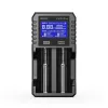 XTAR VX2 PRO SET daudzkimiju viedais akumulatoru lādētājs ar USB-C ieeju un power bank funkciju