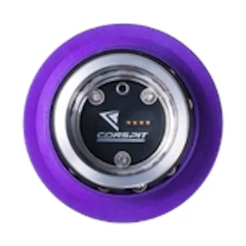 Conspit CDR ātrās atvienošanas adapteris 50mm PCD – purpura/sudraba