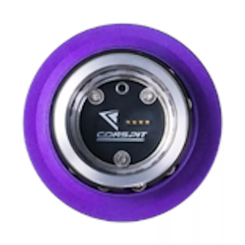 Conspit CDR ātrās atvienošanas adapteris 50mm PCD – purpura/sudraba