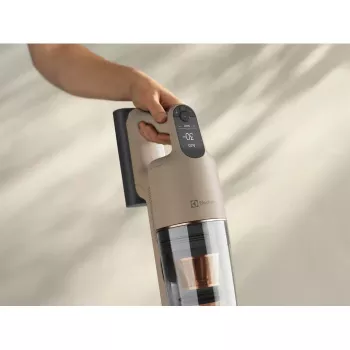 Electrolux EP91UB21WB bezvadu kāta putekļsūcējs, 25.2V, 60 min darbības laiks, satīna balts