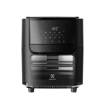 Electrolux AirFryer 800 EAF12B 3,5L digitālais skārienekrāna fritieris, 1500W, 8 programmas, melns