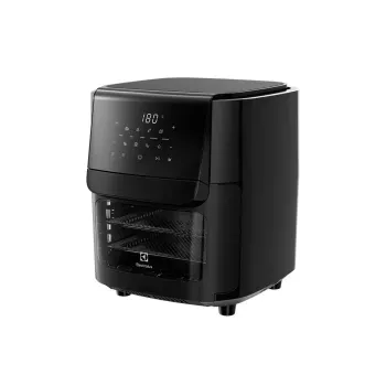 Electrolux AirFryer 800 EAF12B 3,5L digitālais skārienekrāna fritieris, 1500W, 8 programmas, melns
