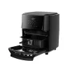 Electrolux AirFryer 800 EAF12B 3,5L digitālais skārienekrāna fritieris, 1500W, 8 programmas, melns