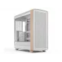 Fractal Design Summit Chalk White TG Clear Tint vidējais torņa korpuss ar īsta ozola priekšējo paneli