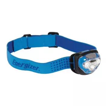 Energizer 326243 LED Galvas lukturis, 200 lūmeni, IPX4 ūdensizturīgs pret šļakatām, 3 AAA baterijas iekļautas, Melns
