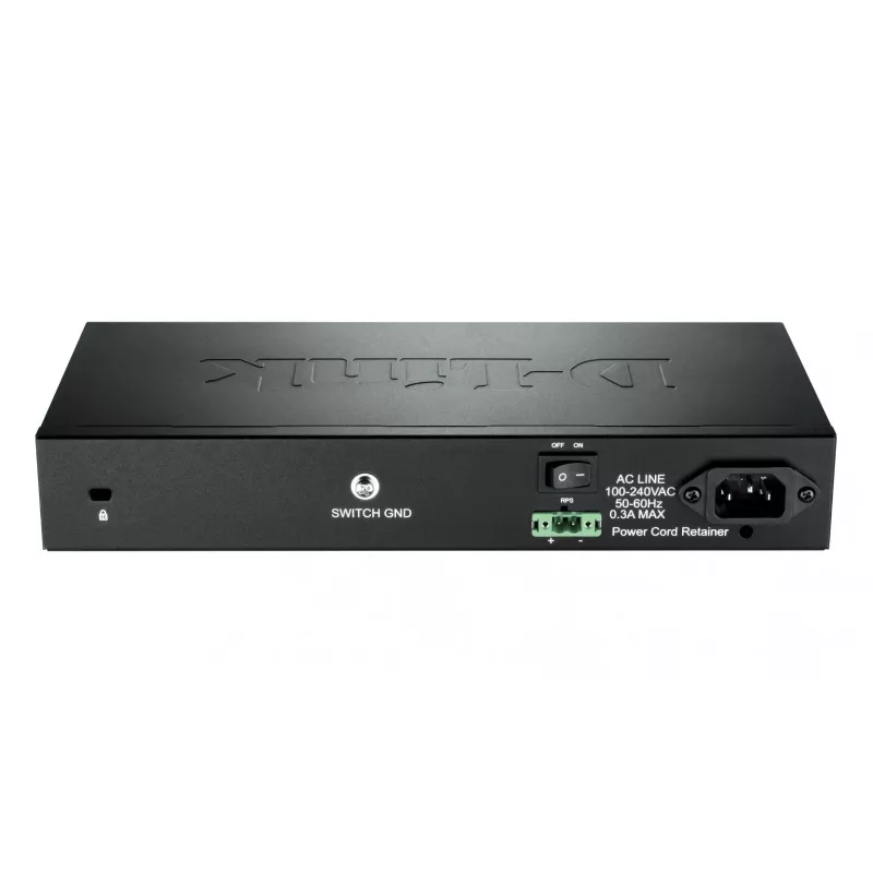 D-Link DGS-1210-10/ME/E viedais pārvaldāmais slēdzis, 8x Gigabit Ethernet, 2x SFP, uzstādāms statīvā