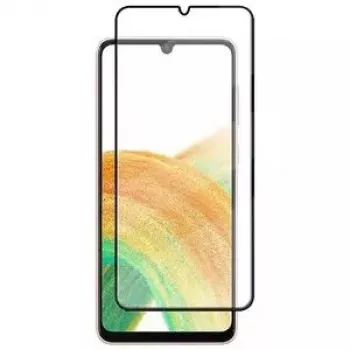 iLike Samsung Galaxy A33 5G 5D stikla ekrāna aizsargs, melns