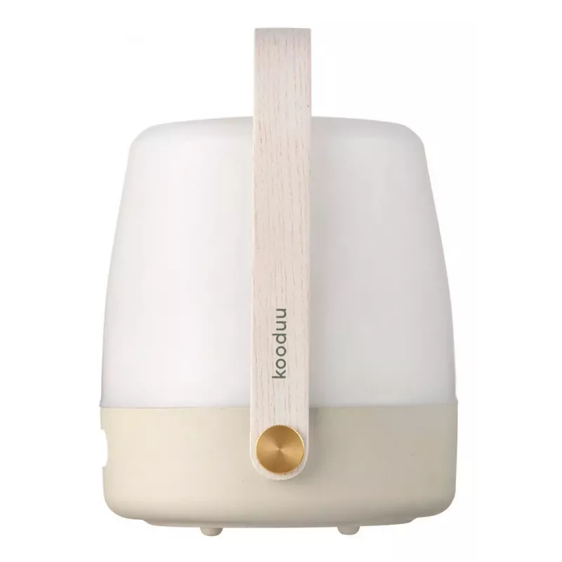 KOODUU uzlādējamā lampa Lite-up bēšā krāsā