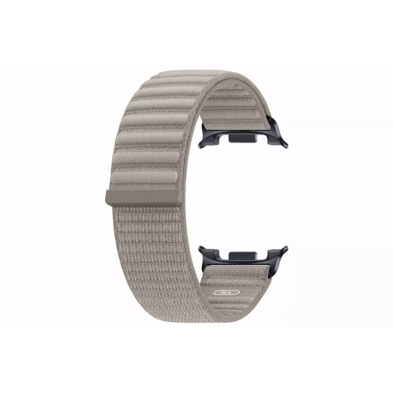 Samsung auduma siksniņa (M/L) Galaxy Watch 9 un Watch 8, Mocha