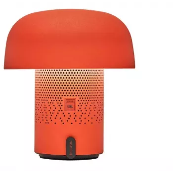 KOODUU Sensa Play pārnēsājams Bluetooth skaļrunis ar regulējamu RGB LED lampu, IPX4 ūdensizturīgs, TWS savienošana, USB-C, oranžs