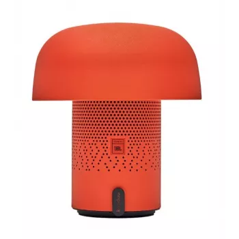 KOODUU Sensa Play pārnēsājams Bluetooth skaļrunis ar regulējamu RGB LED lampu, IPX4 ūdensizturīgs, TWS savienošana, USB-C, oranžs