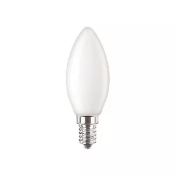 Philips CorePro LED sveces spuldze 4.3W E14 2700K matēta B35