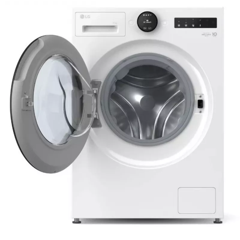 LG F2X70S9TWB 9kg/6kg veļas mazgājamā mašīna ar žāvētāju, AI DD™ un Steam™ - balta